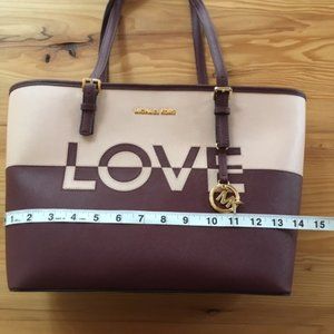 Michael Kors "Love" bag.